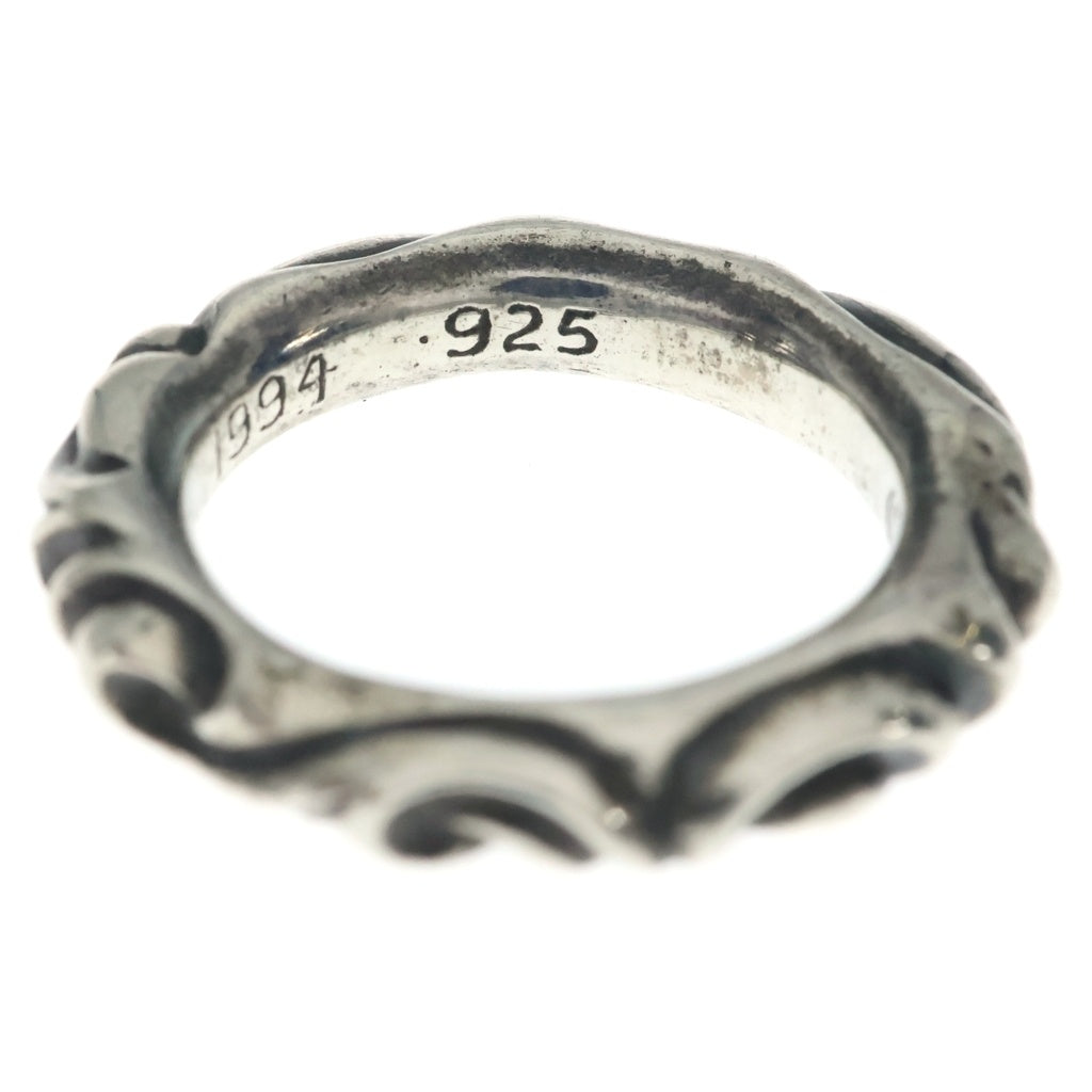 CHROME HEARTS(クロムハーツ) SCRL BAND スクロールバンド リング シルバー BCA351