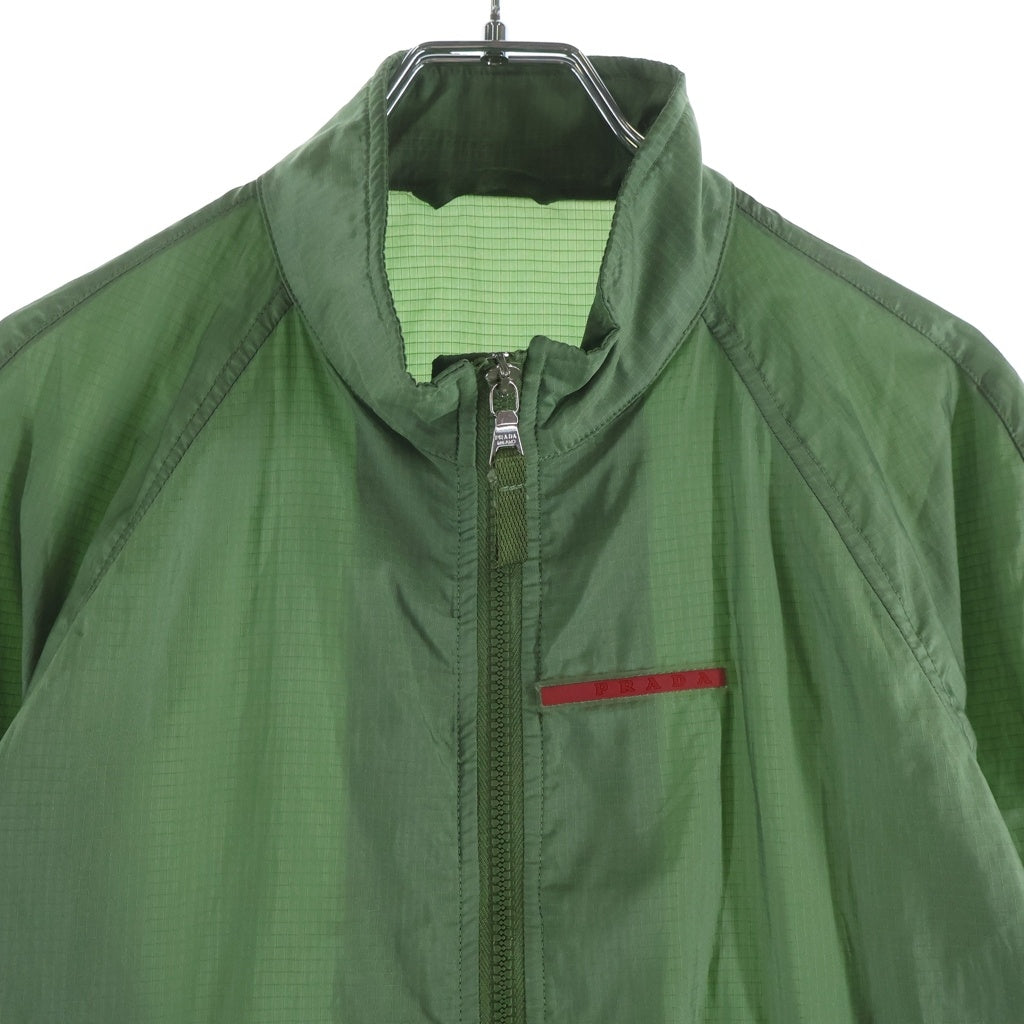 PRADA SPORT(プラダ スポーツ) ナイロンライトジャケット グリーン #44 レディース