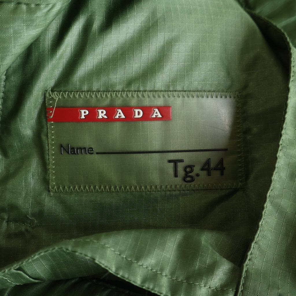 PRADA SPORT(プラダ スポーツ) ナイロンライトジャケット グリーン #44 レディース