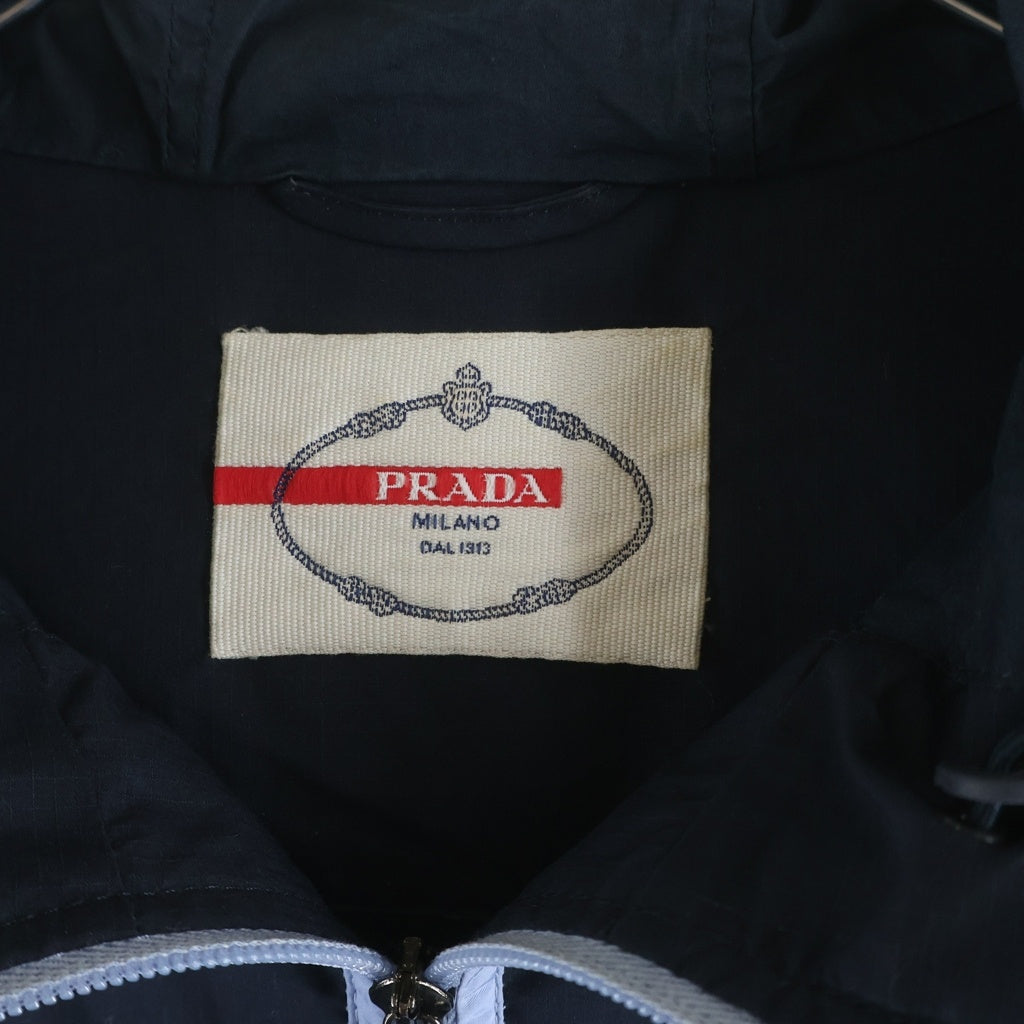 PRADA SPORT(プラダ スポーツ) ナイロンライトジャケット ネイビー #46 レディース