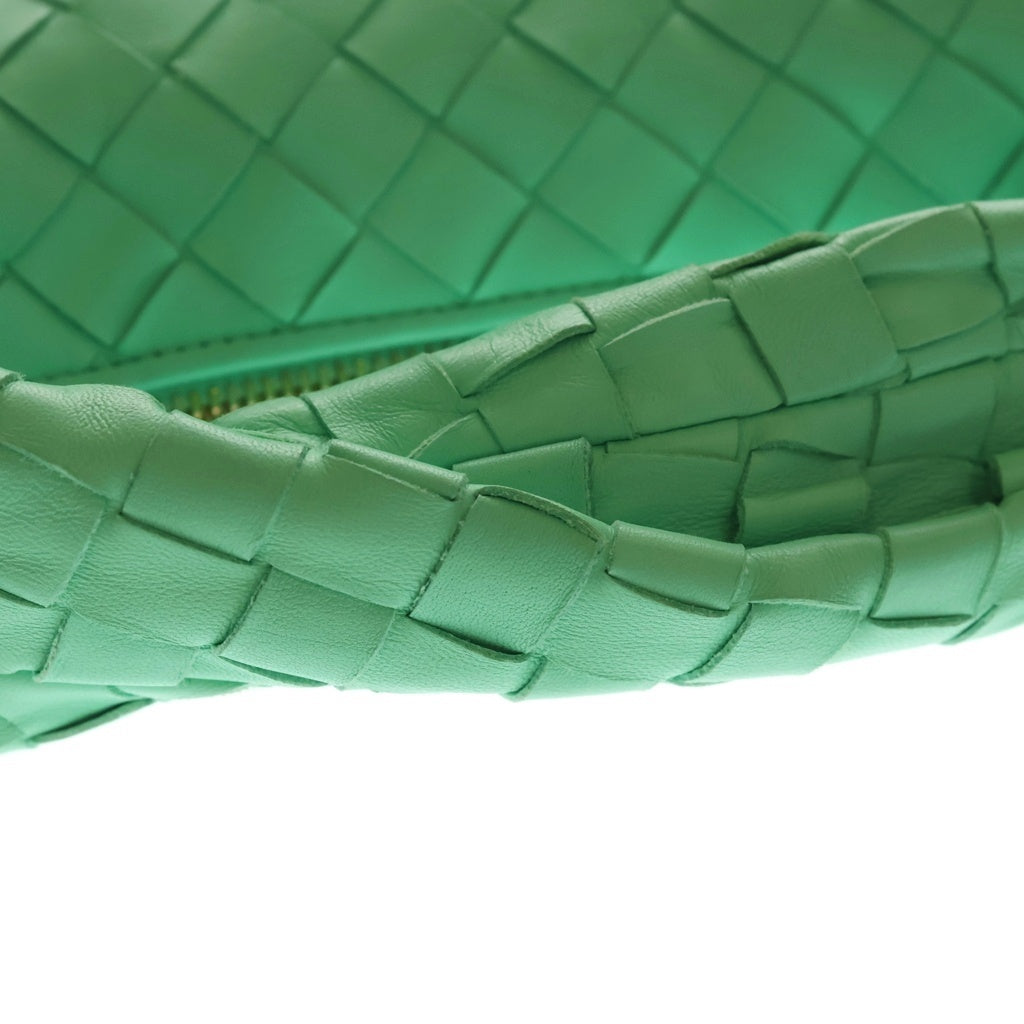 BOTTEGA VENETA(ボッテガヴェネタ) イントレチャート ミニ ジョディ ハンドバッグ レザー ゴールド金具 ライムグリーンB09598300L レディース
