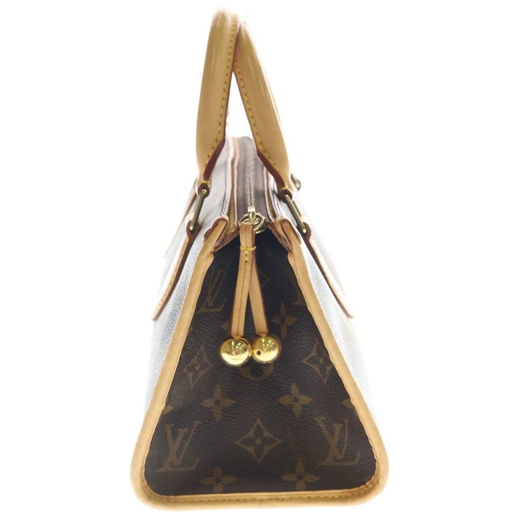LOUIS VUITTON(ルイヴィトン) モノグラム ポパンクール PVC レザー ハンドバッグ ブラウン M40009 レディース