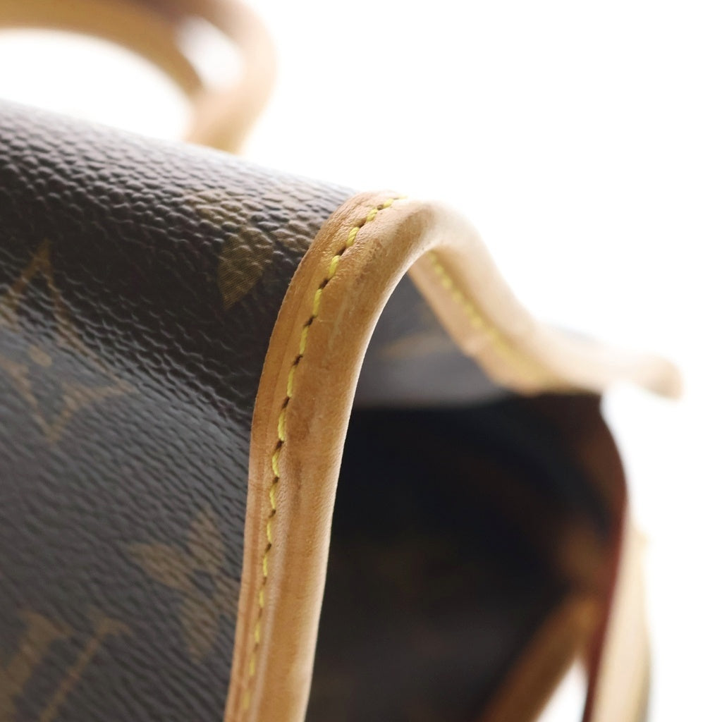 LOUIS VUITTON(ルイヴィトン) モノグラム ポパンクール PVC レザー ハンドバッグ ブラウン M40009 レディース