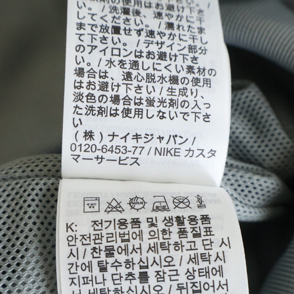 NIKE(ナイキ) NSW SPE+ WVN WR JKT MFTA フーデッドジャケット ポリエステル ジップアップ グレー SP220711SIV