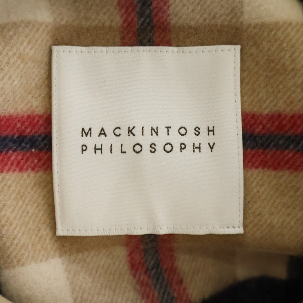 MACKINTOSH PHILOSOPHY(マッキントッシュフィロソフィー) ライナー付き トレンチコート ダブルブレスト コットン ベージュ H5A02-422-40 レディース