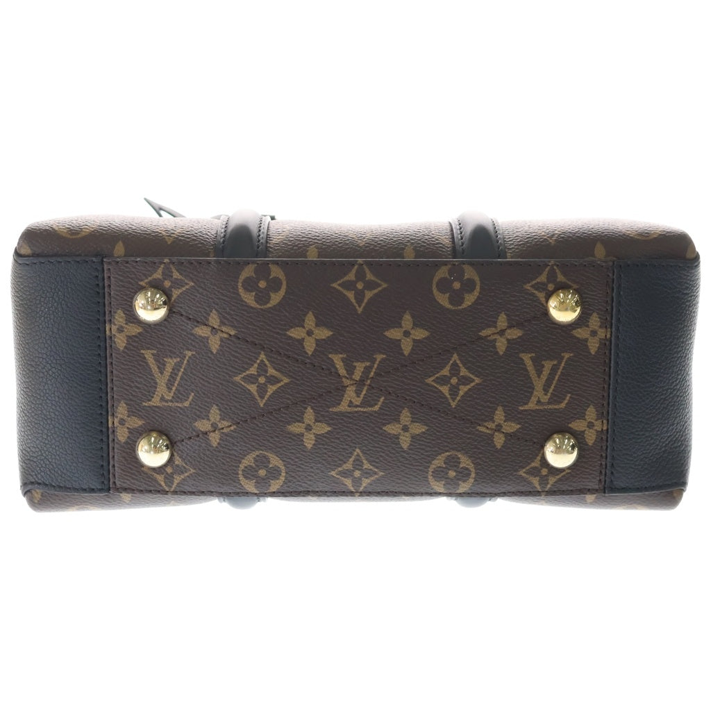 LOUIS VUITTON(ルイヴィトン) モノグラムマカサー スフロNV BB PVC レザー 2WAY ハンド ショルダーバッグ ブラウン/ブラック M44898 レディース