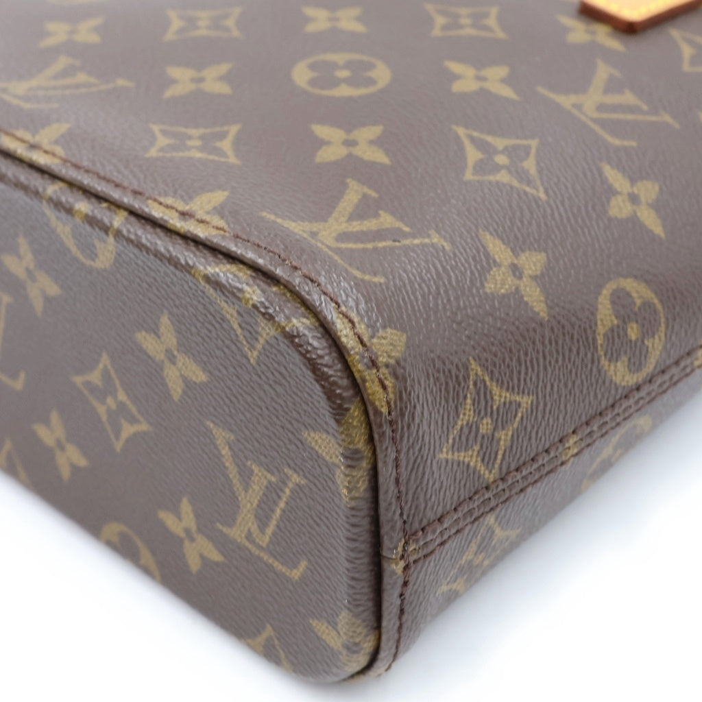 LOUIS VUITTON(ルイヴィトン) モノグラム ヴァヴァンPM PVC レザー ハンドバッグ ブラウン M51172 レディース