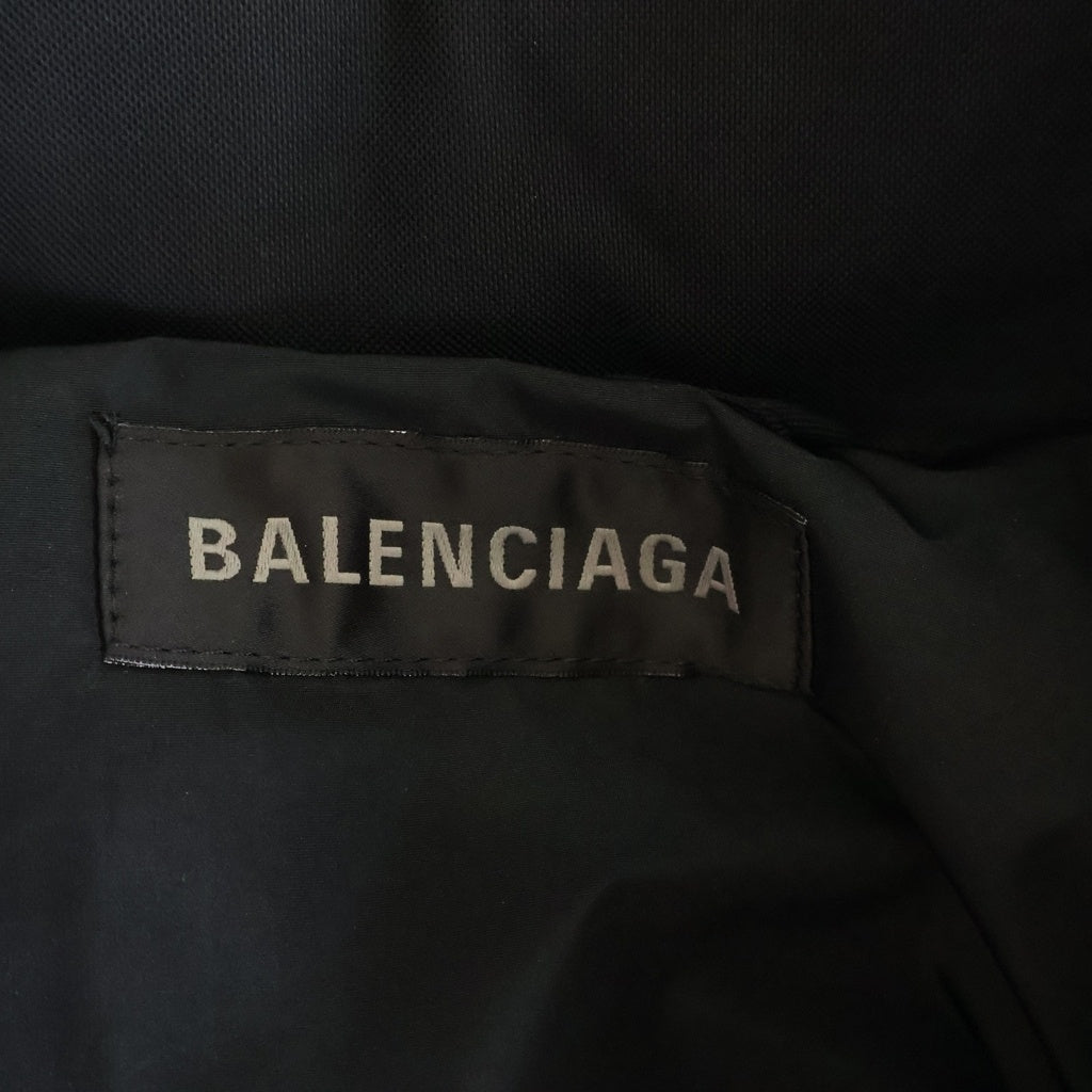 BALENCIAGA(バレンシアガ) 23AW BB Puffer Jacket パファージャケット ダウンジャケット ジップアップ ブラック 769408