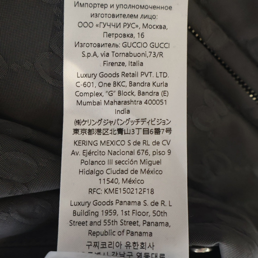GUCCI(グッチ) 24AW GG Nylon Reversible Jacket ナイロン リバーシブルジャケット フード グレー/パープル 795697