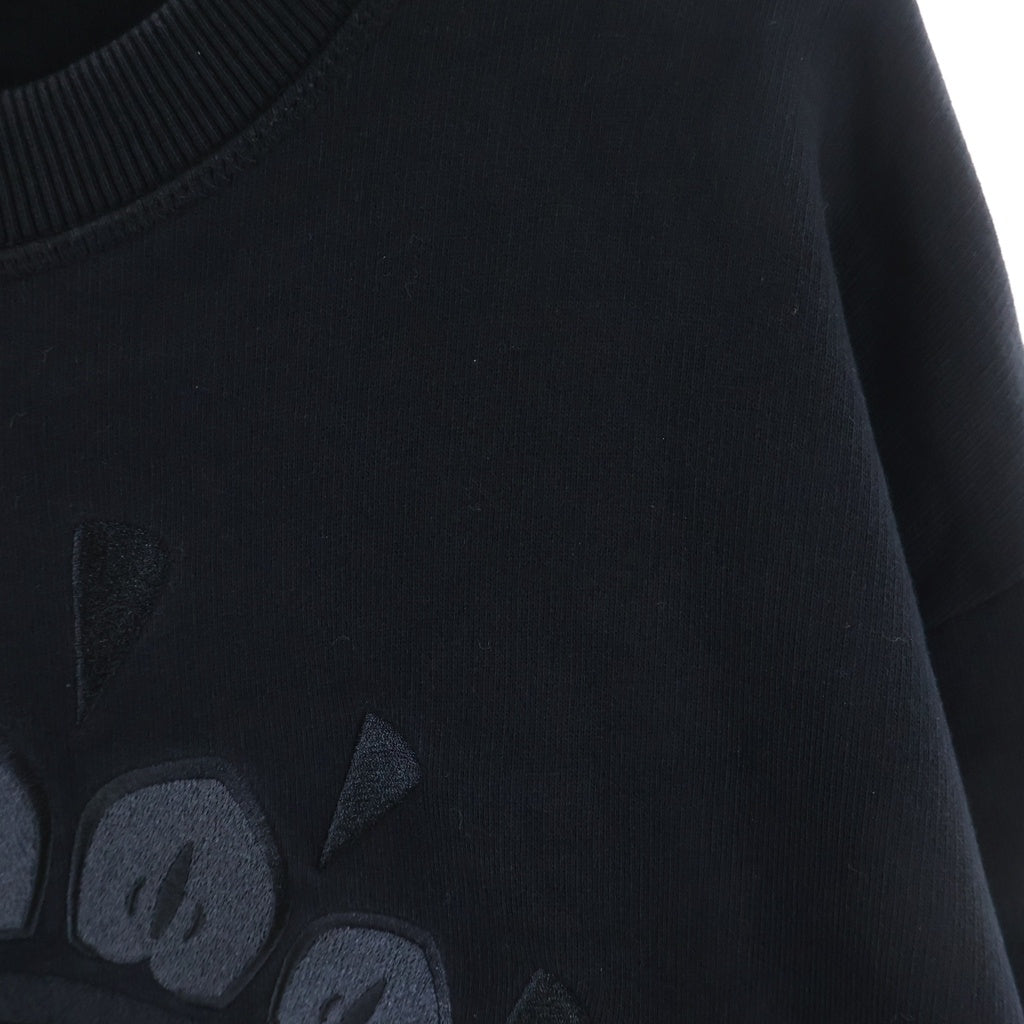 KENZO(ケンゾー) BIG EYE SWEAT ビッグアイ スウェット トレーナー ロゴ刺繍 コットン ブラック F855SW0554X1