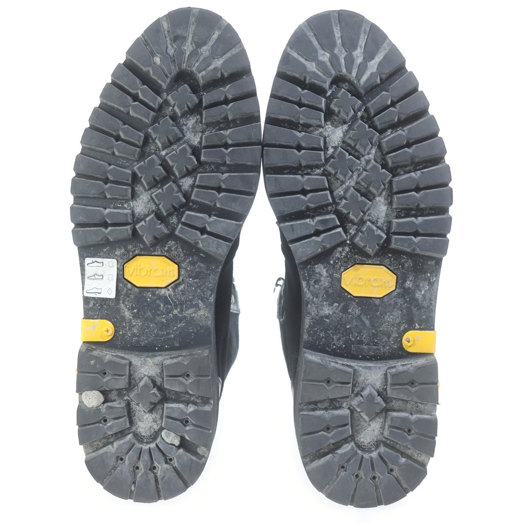 OFF-WHITE(オフホワイト) HIKING BOOT ハイキングブーツ スエードロングブーツ ラウンドトゥ レースアップ ブラック OMIA121E19D68002