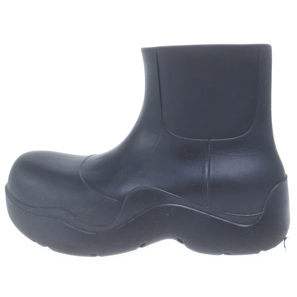 BOTTEGA VENETA(ボッテガヴェネタ) PUDDLE ANKLE BOOT パドル アンクルラバーブーツ シューズ ブラック レディース