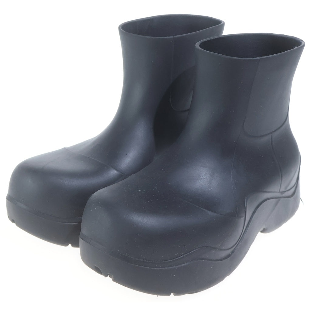 BOTTEGA VENETA(ボッテガヴェネタ) PUDDLE ANKLE BOOT パドル アンクルラバーブーツ シューズ ブラック レディース