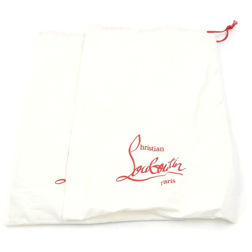 CHRISTIAN LOUBOUTIN(クリスチャンルブタン) Hot Chick Alta ホットチックアルタ パテントレザーパンプス シューズ ヴァンプ V字ノッチ ブラック レディース