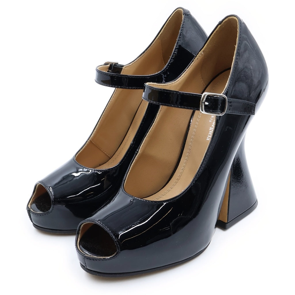 その他(ソノタ) Sketch Pumps スケッチパンプス レザーサンダル シューズ アンクルストラップ パテント ブラック S58WL0254 レディース