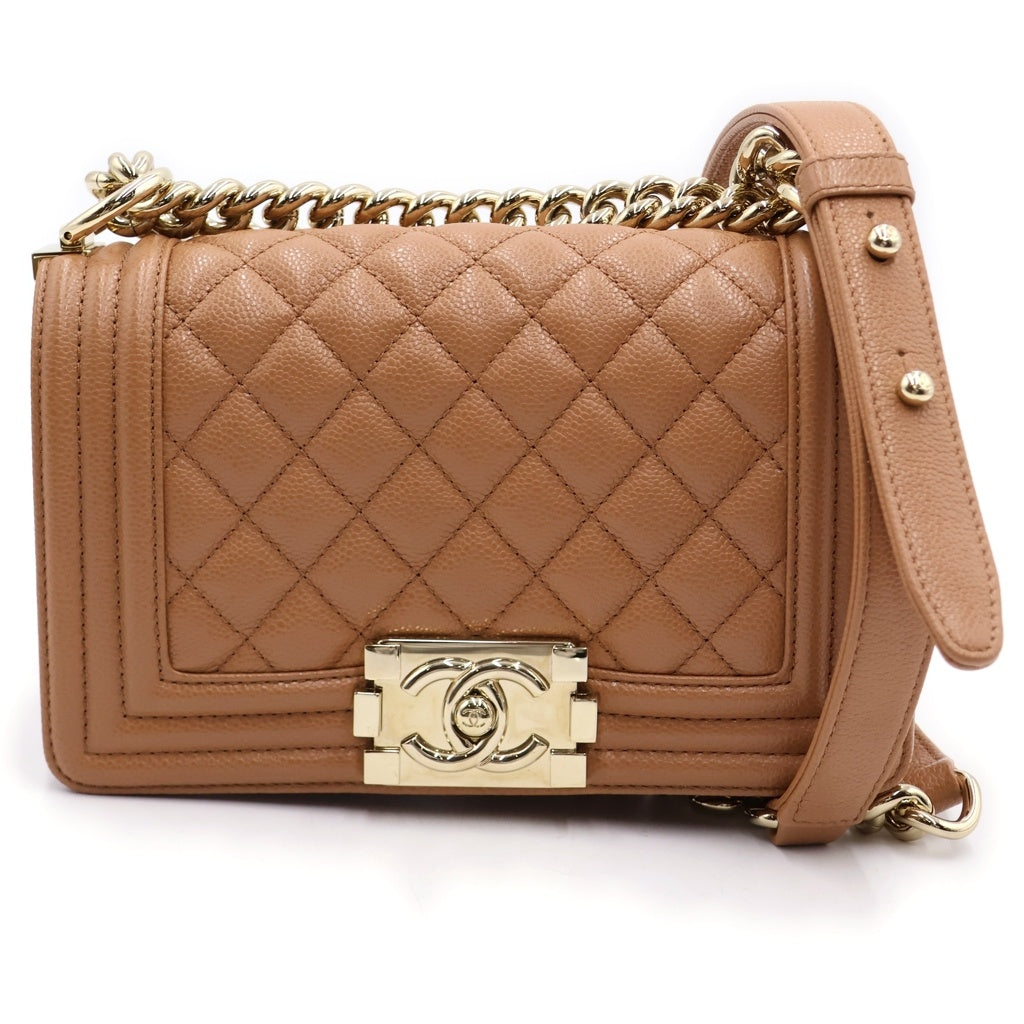 CHANEL(シャネル) ボーイシャネル20 キャビアスキン GD金具 AEHCJG93 レディース