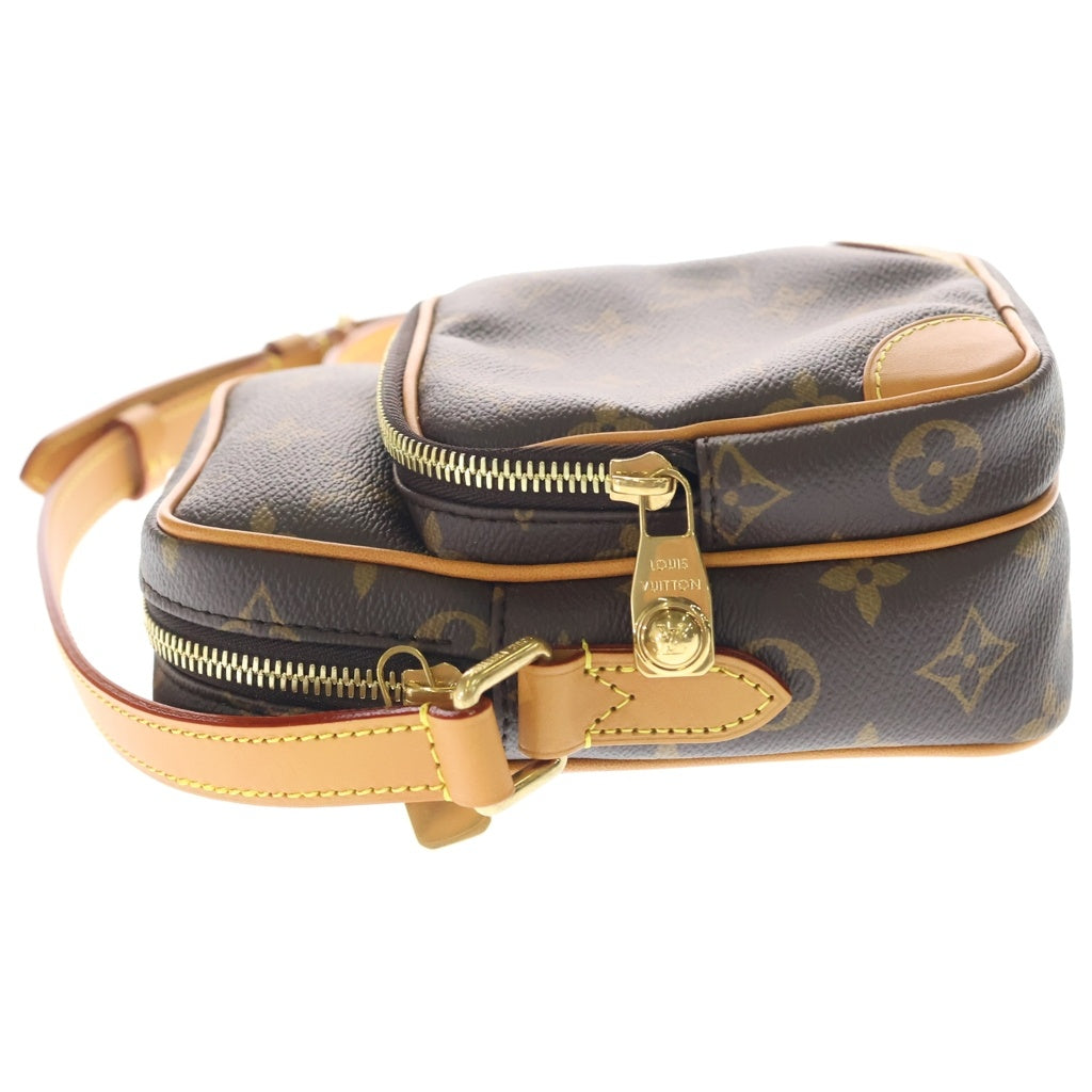 LOUIS VUITTON(ルイヴィトン) アマゾン モノグラムアーカイヴ PVC レザー ショルダーバッグ ブラウン M14014 レディース