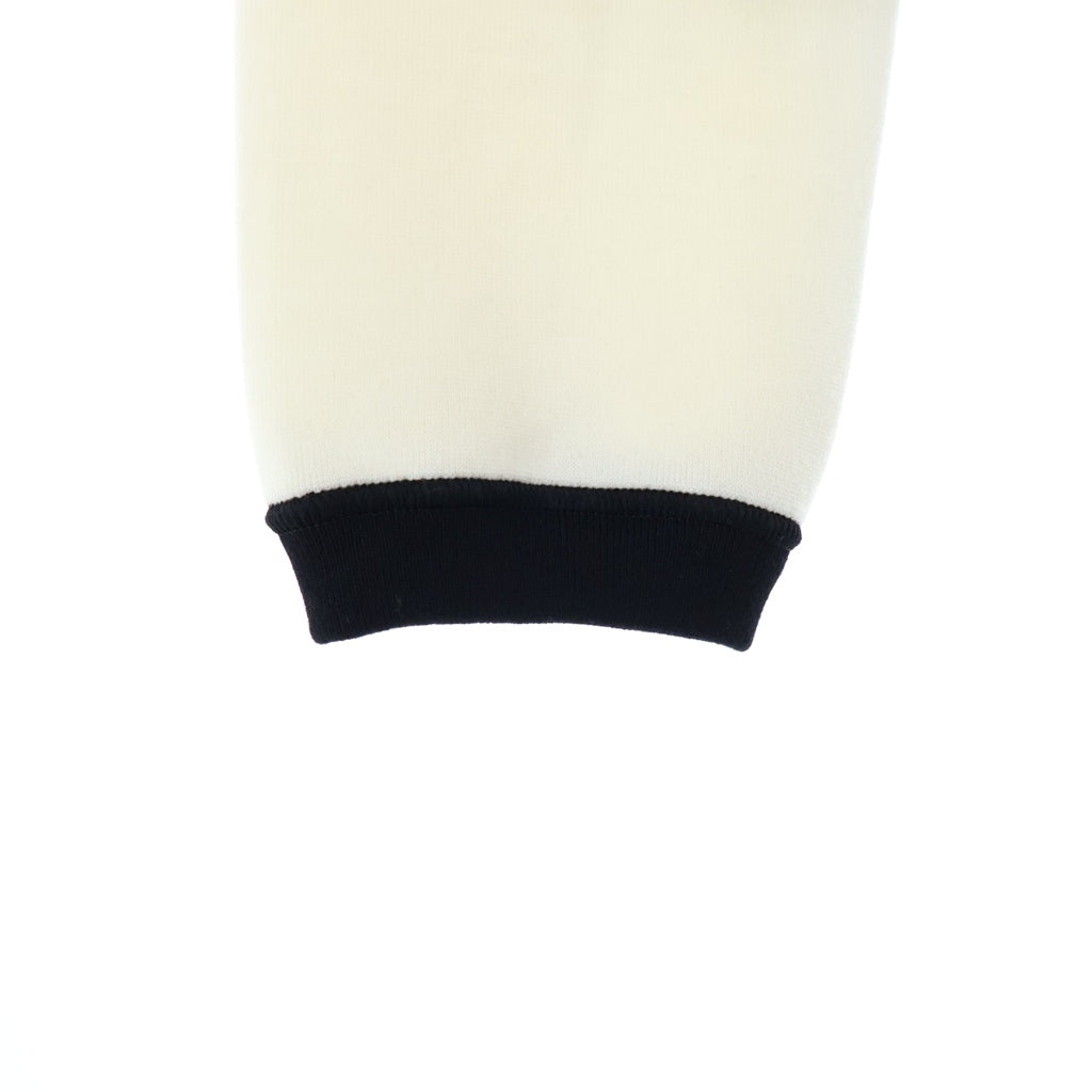 LOUIS VUITTON(ルイヴィトン) 24SS ウールニットカーディガン アイボリー×ブラック RW241WJ HMF FQKC15 レディース