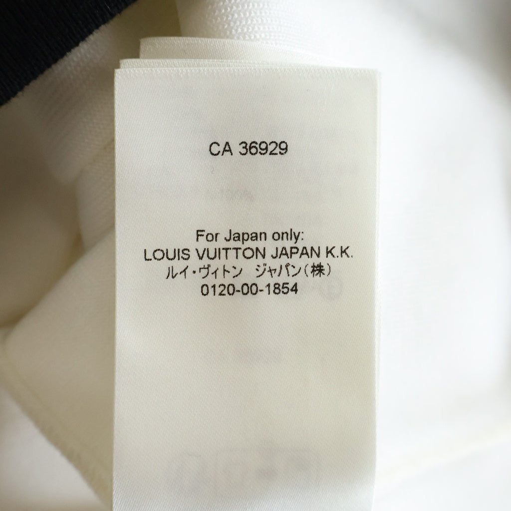 LOUIS VUITTON(ルイヴィトン) 24SS ウールニットカーディガン アイボリー×ブラック RW241WJ HMF FQKC15 レディース