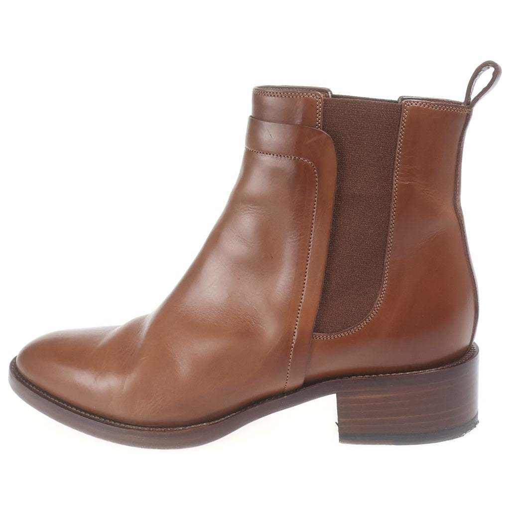SARTORE(サルトル) レザー サイドゴアブーツ ブラウン #36 レディース