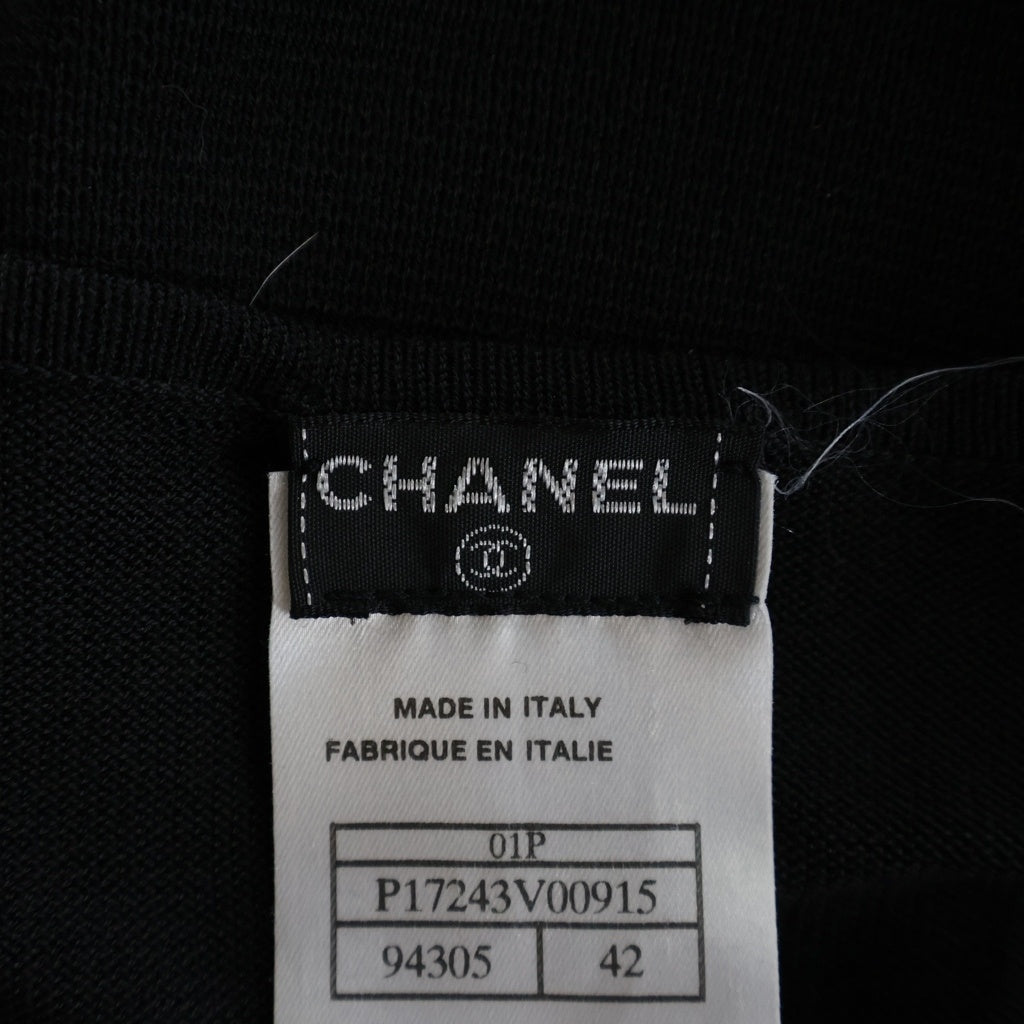 CHANEL(シャネル) キャミソールひざ丈ワンピース ブラック P17243V00915 レディース