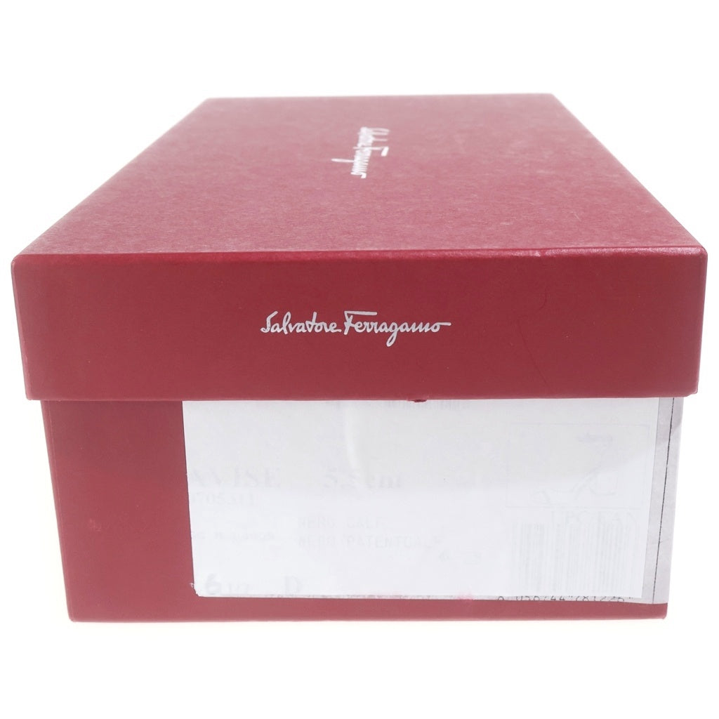 Salvatore Ferragamo(サルヴァトーレ フェラガモ) ガンチーニ レザーローファー ブラウン レディース