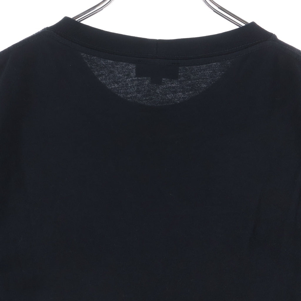 CHANEL(シャネル) Face Print T-Shirt フェイスプリント スパンコール ビジュー装飾 半袖Tシャツ カットソー コットン ブラック P72144K10357 レディース