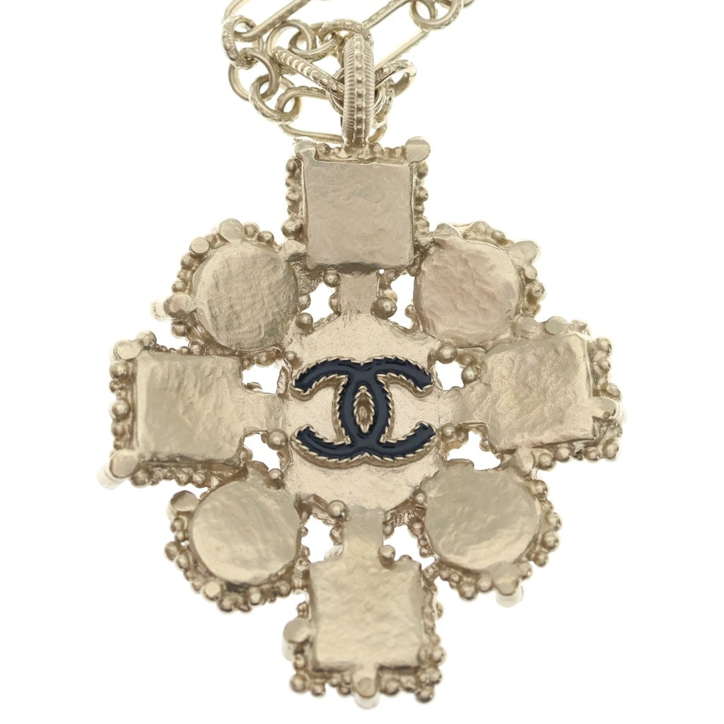 CHANEL(シャネル) ココマーク パールネックレス ゴールド GP B12A レディース
