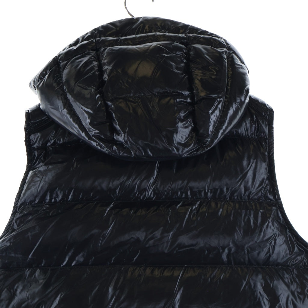 MONCLER(モンクレール) 21AW BORMES GILET ボルムジレ ロゴワッペン ダウンベスト ブラック G20911A00152