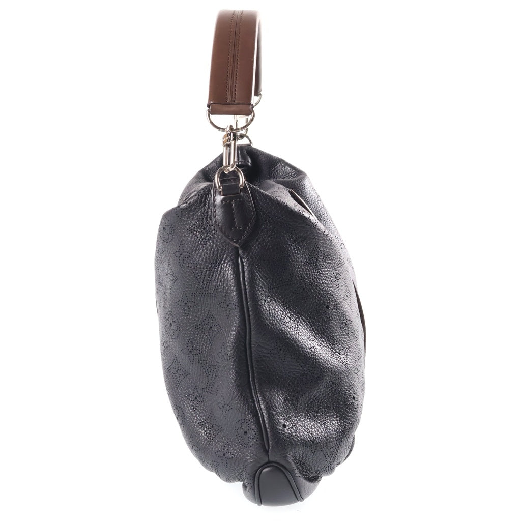 LOUIS VUITTON(ルイヴィトン) マヒナ セレネPM モノグラム パンチングレザー 2WAY ショルダーバッグ シルバー金具 ブラック M94314
