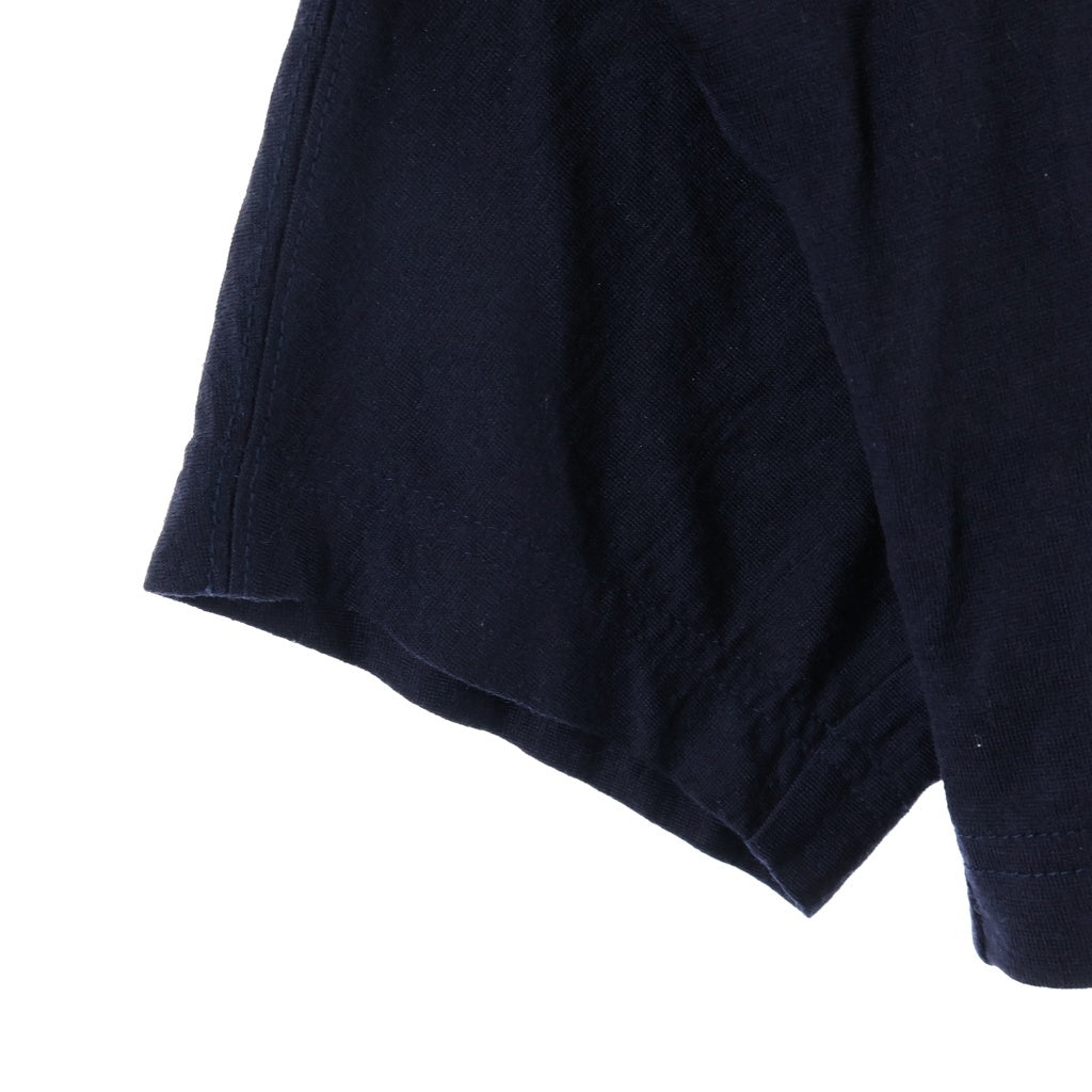 COMME des GARCONS(コムデギャルソン) カットソー Tシャツ 半袖 ウール ネイビー XS RT-T001 レディース