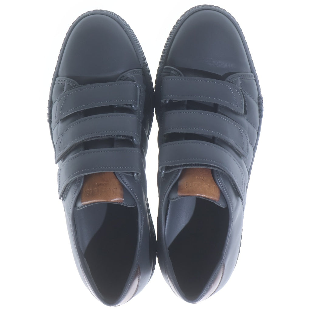 Berluti(ベルルッティ) ローカットスニーカー マジックテープ レザー グレー