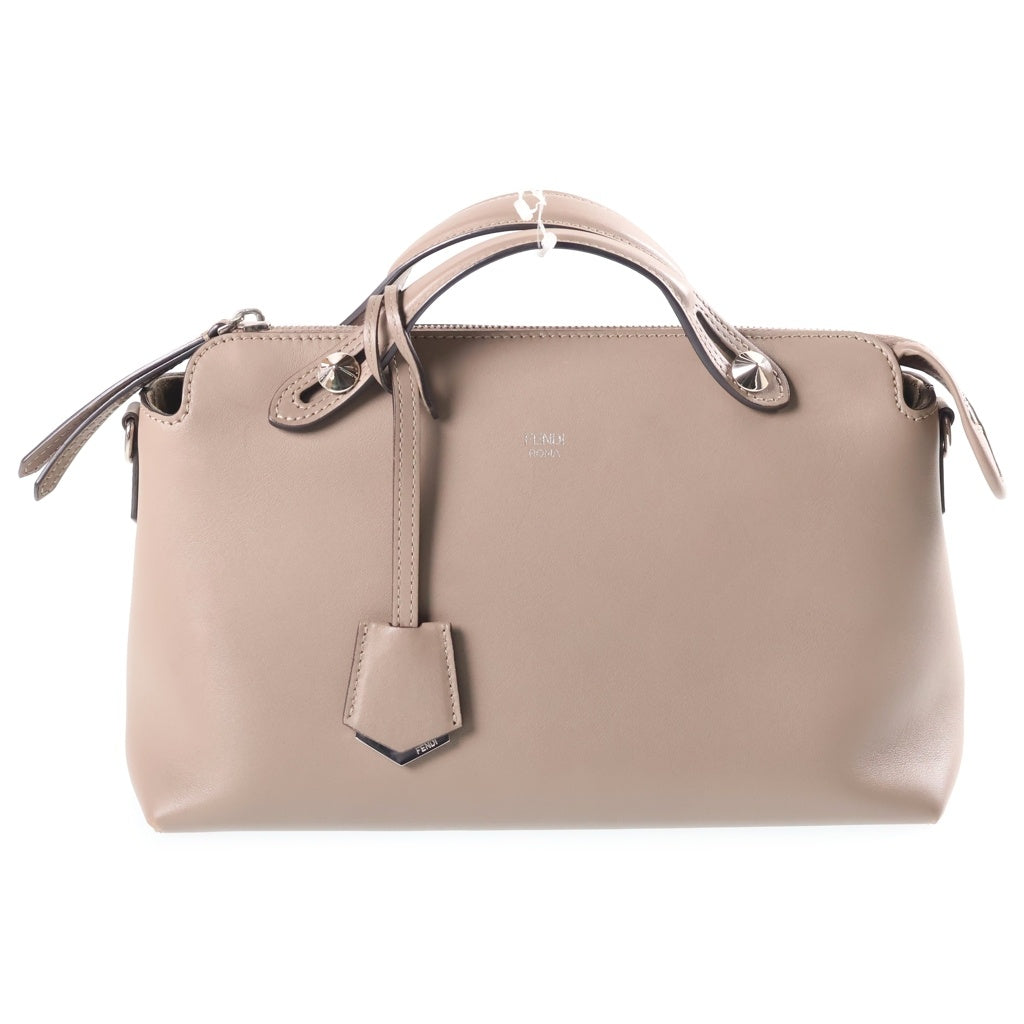 FENDI(フェンディ) バイザウェイ 2WAY ショルダーバッグ ハンドバッグ レザー グレージュ 8BL124 レディース