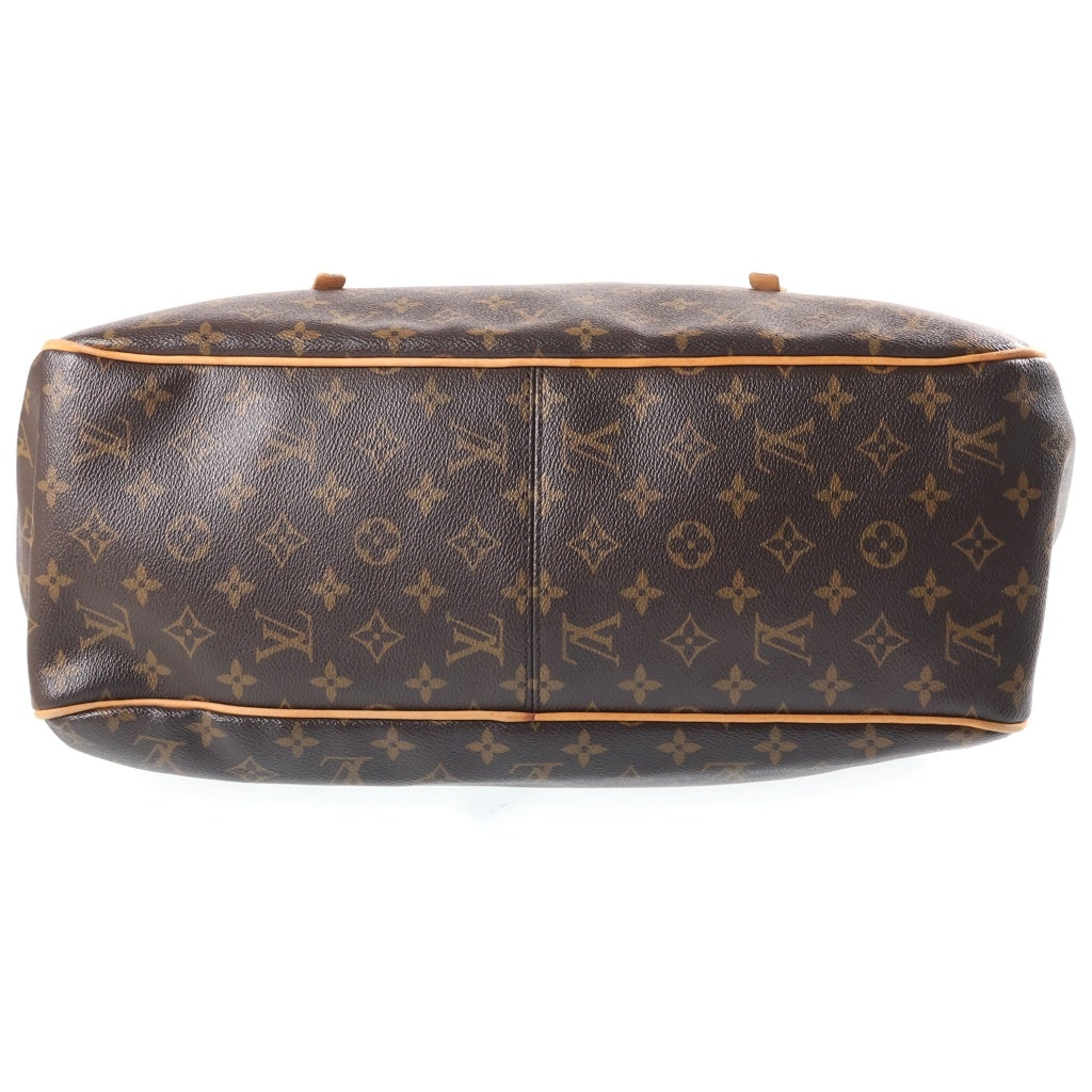 LOUIS VUITTON(ルイヴィトン) モノグラム ディライトフルGM ハンドバッグ ワンショルダーバッグ ブラウン レザー×PVC M40354 ゴールド金具 レディース