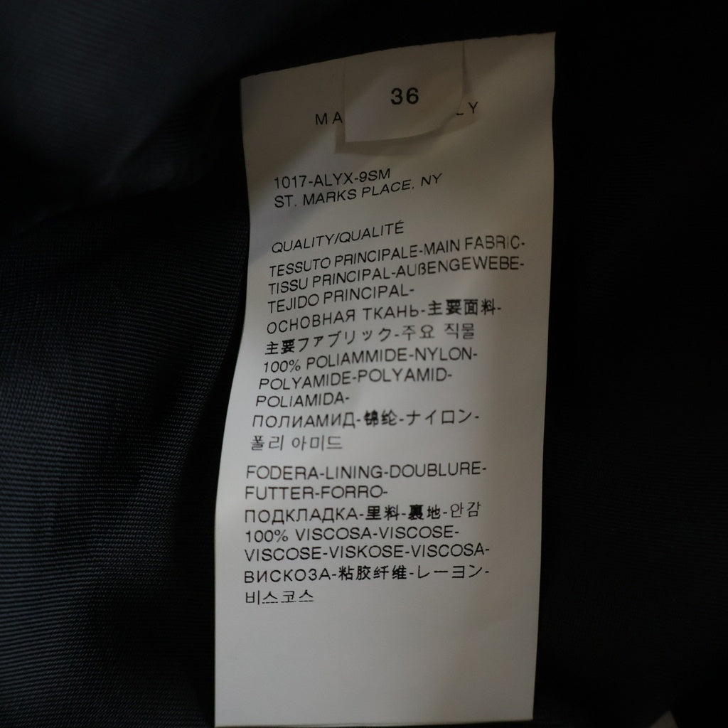 1017 ALYX 9SM(アリクス) ミニ スカート ボトムス ブラック レディース