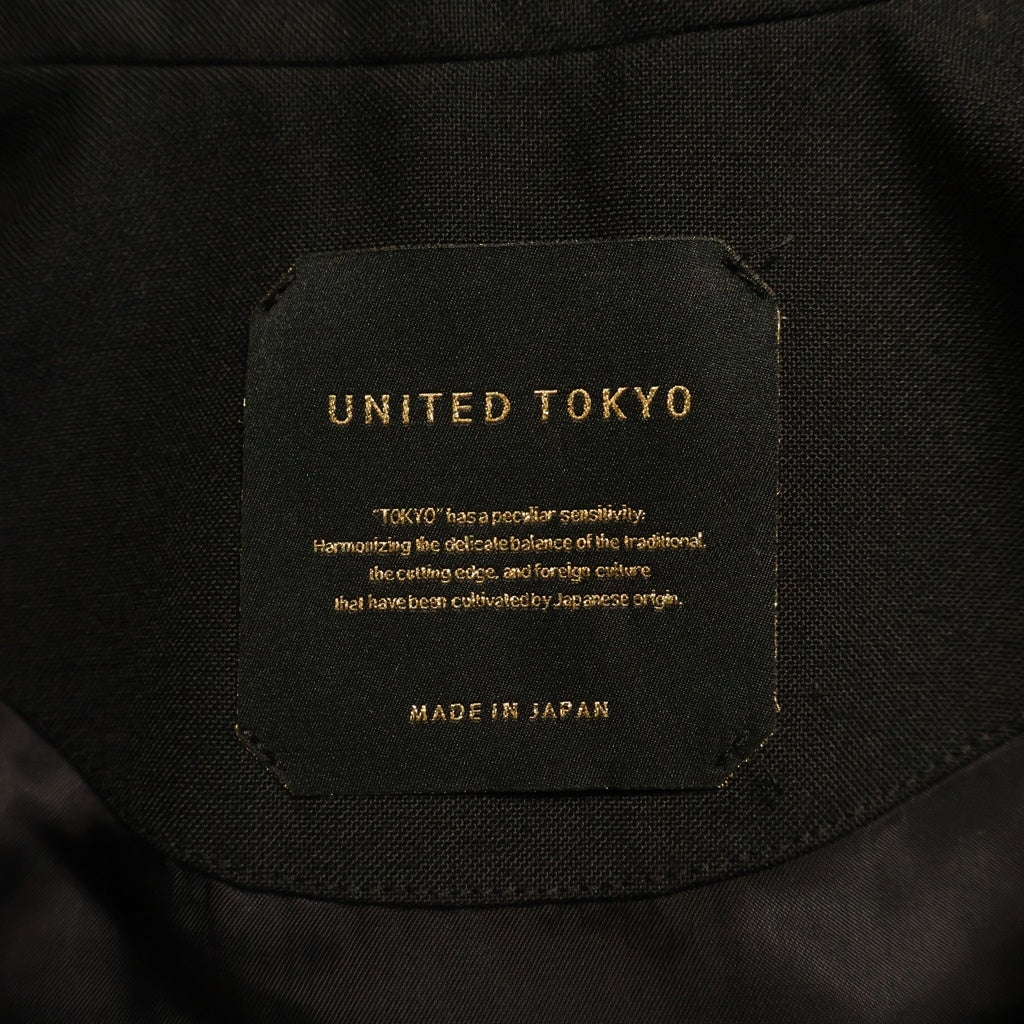 UNITED TOKYO(ユナイテッド トウキョウ) ドローコード ジャケット ブラック Freeサイズ レディース