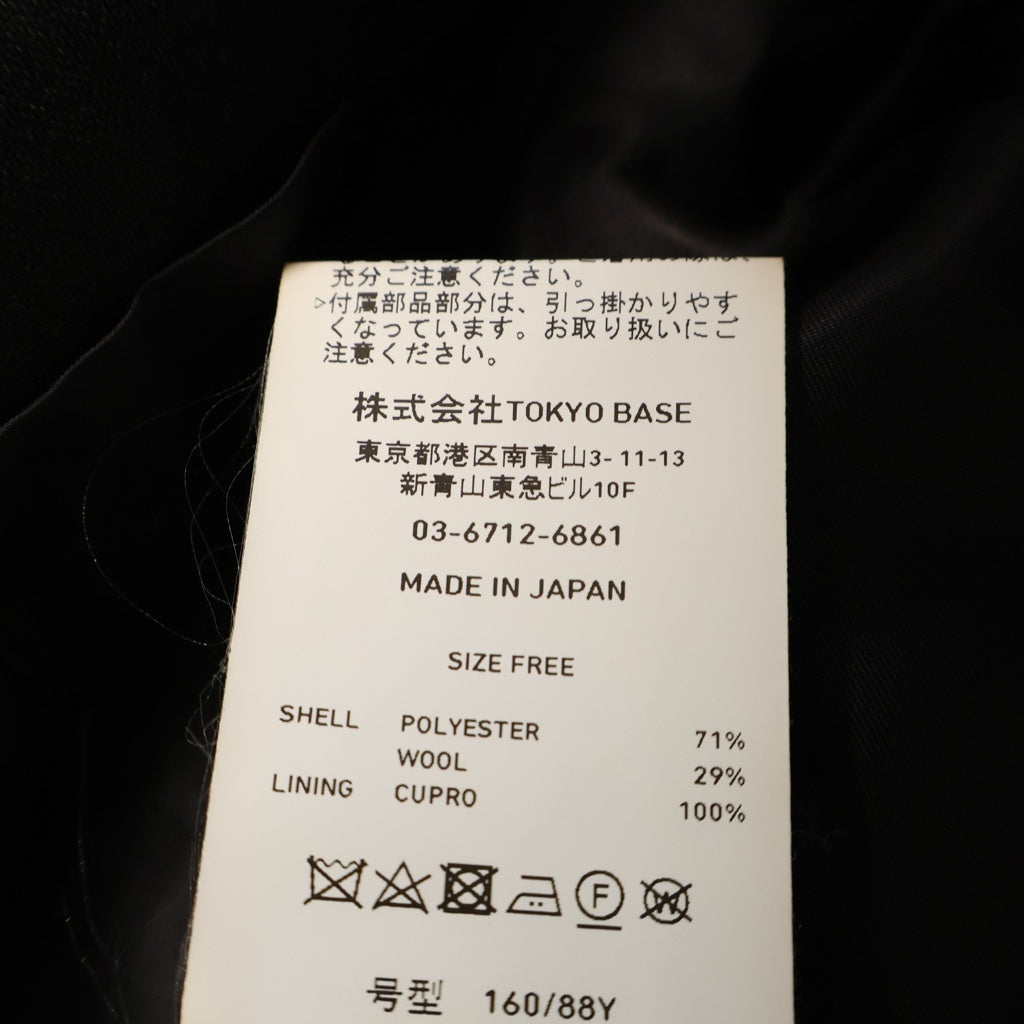 UNITED TOKYO(ユナイテッド トウキョウ) ドローコード ジャケット ブラック Freeサイズ レディース