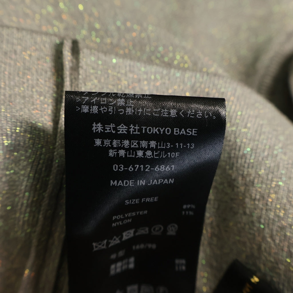 UNITED TOKYO(ユナイテッド トウキョウ) ハイネック トップス 長袖 シルバー レディース