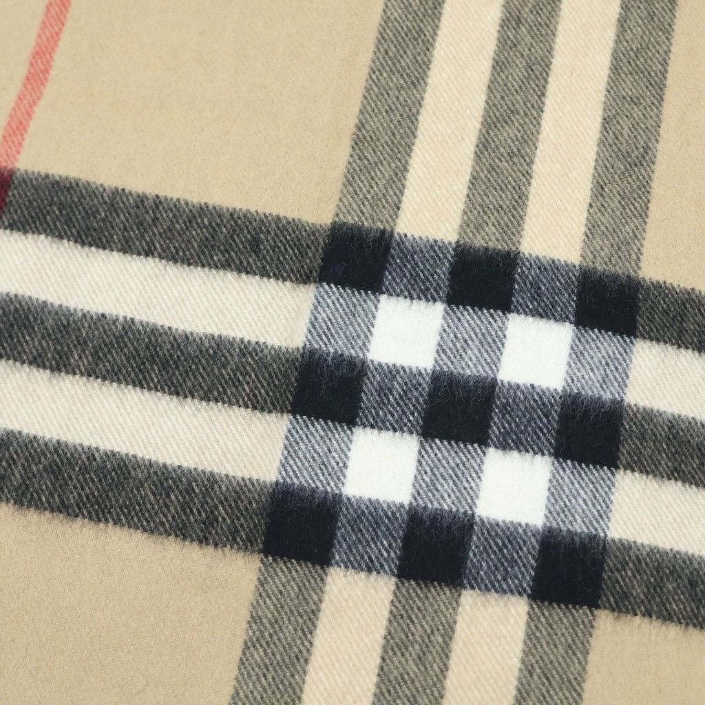 BURBERRY LONDON(バーバリーロンドン) マフラー ノバチェック カシミヤ ブラウン レディース