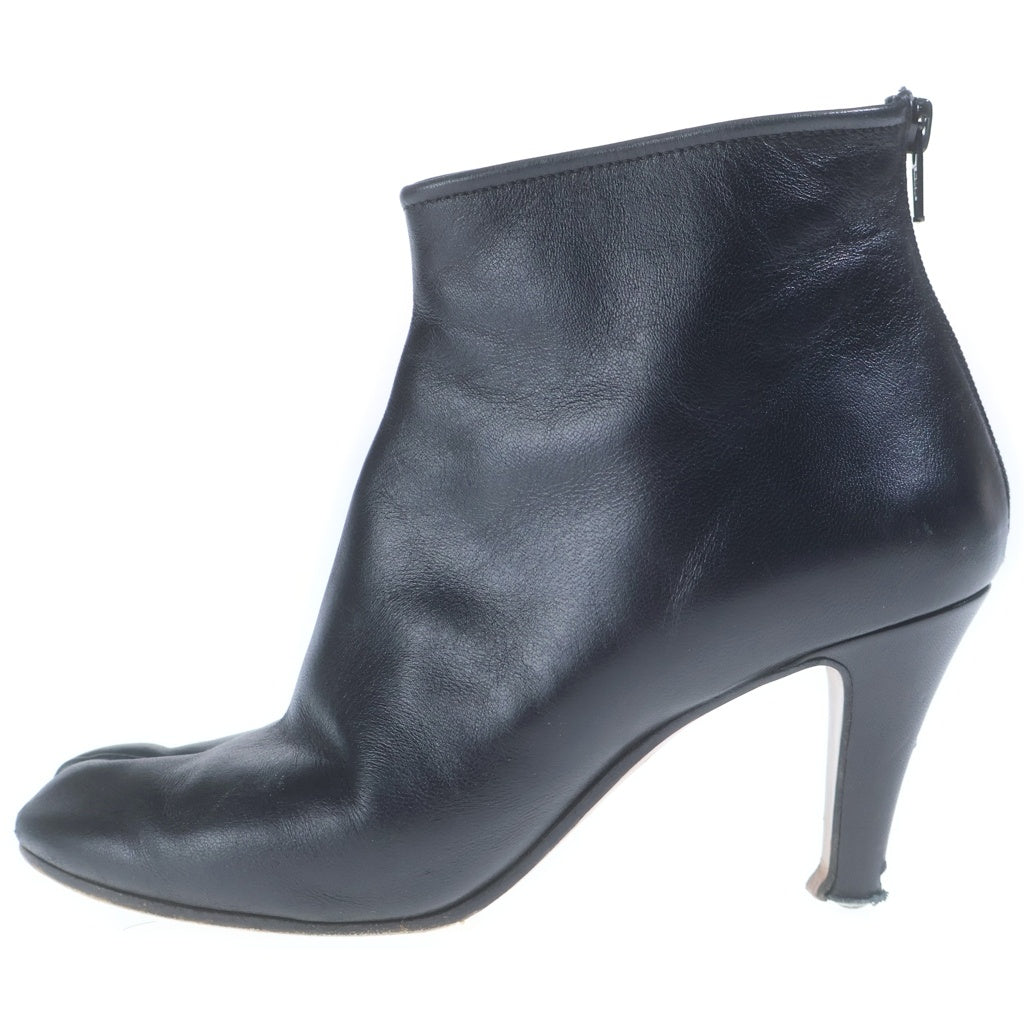 Maison Margiela(メゾンマルジェラ) 足袋ブーツ ヒール レザー ブラック 58WU0272 レディース