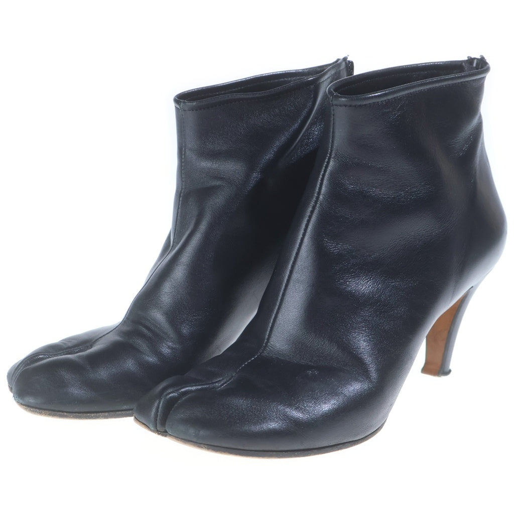 Maison Margiela(メゾンマルジェラ) 足袋ブーツ ヒール レザー ブラック 58WU0272 レディース