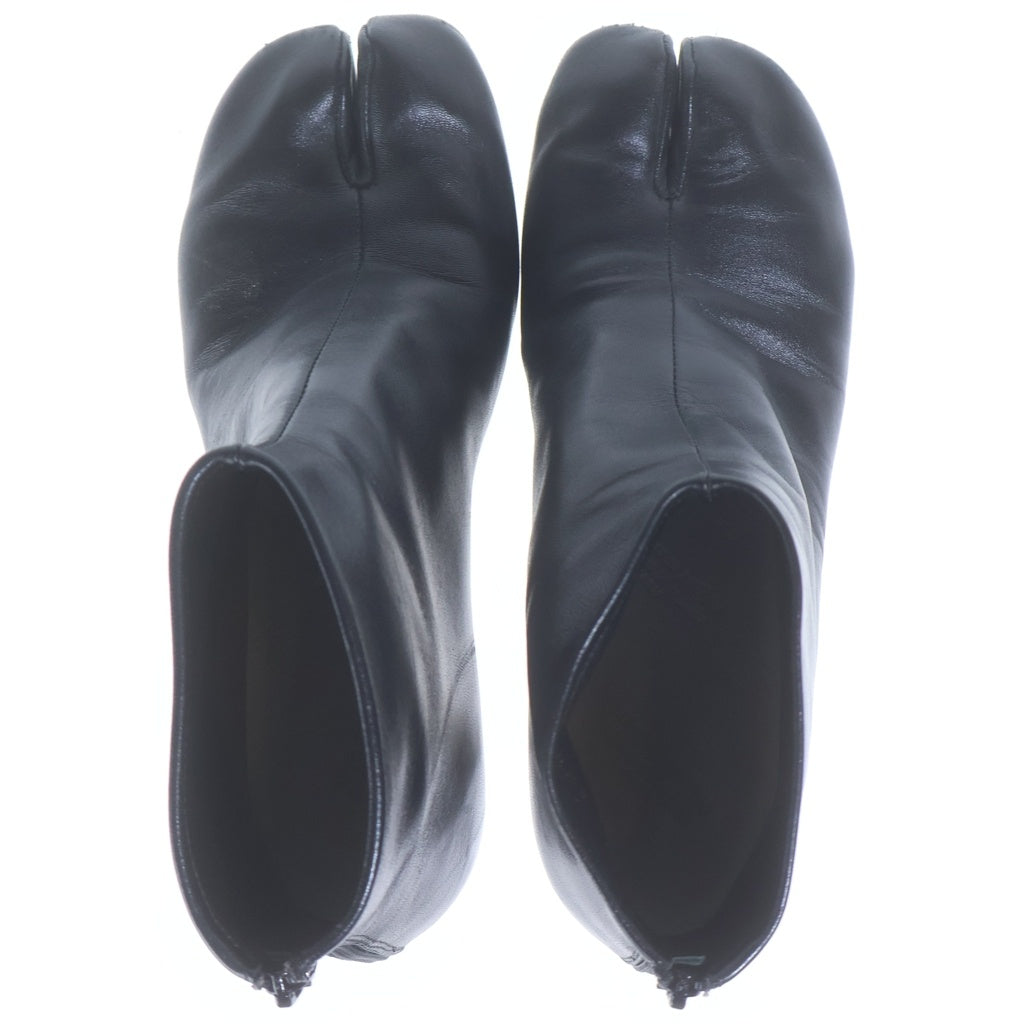 Maison Margiela(メゾンマルジェラ) 足袋ブーツ ヒール レザー ブラック 58WU0272 レディース