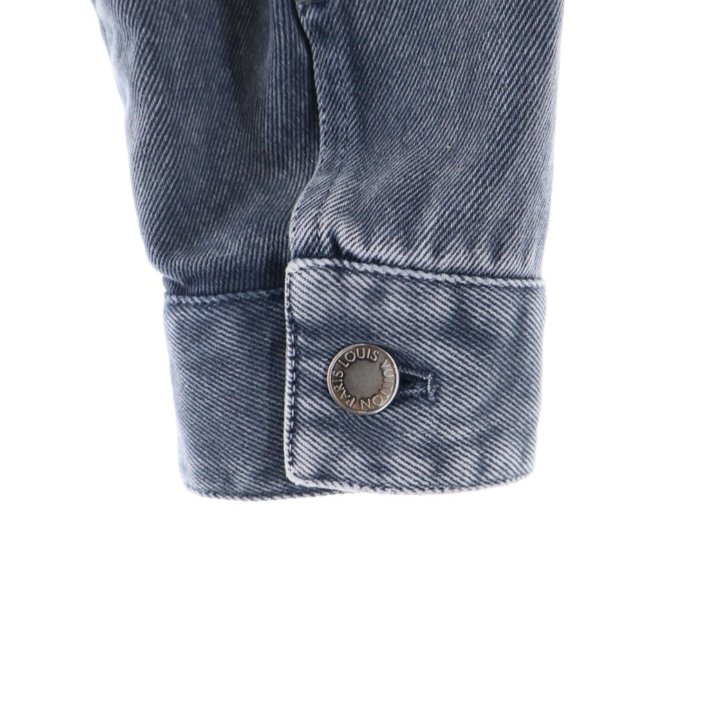 LOUIS VUITTON(ルイヴィトン) トラッカー デニム ジャケット グレー RW242WW 36サイズ レディース