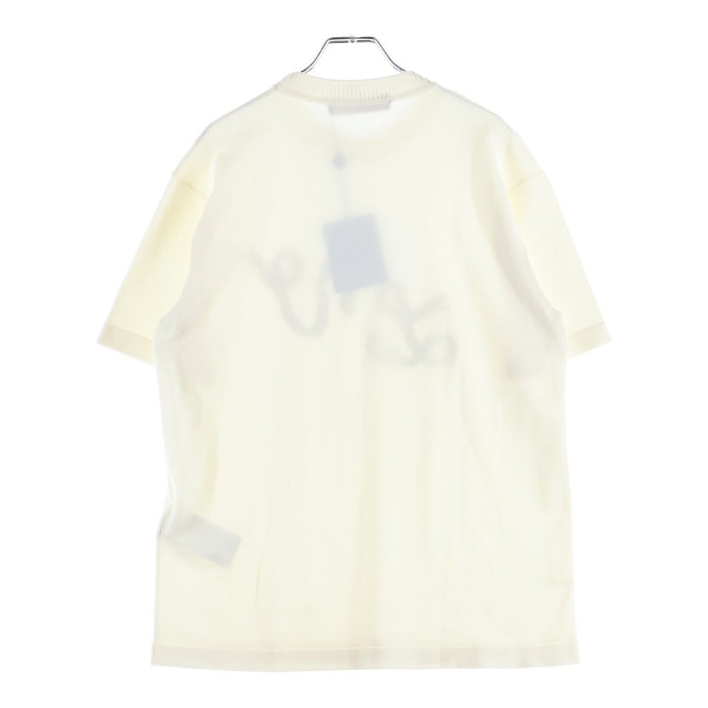LOUIS VUITTON(ルイヴィトン) LVロゴ 半袖 ニット コットン ホワイト RM251MM AUR HSN24W レディース