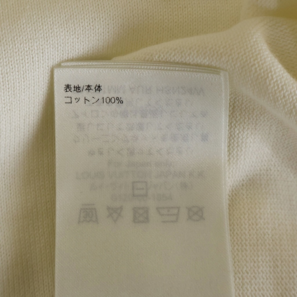 LOUIS VUITTON(ルイヴィトン) LVロゴ 半袖 ニット コットン ホワイト RM251MM AUR HSN24W レディース