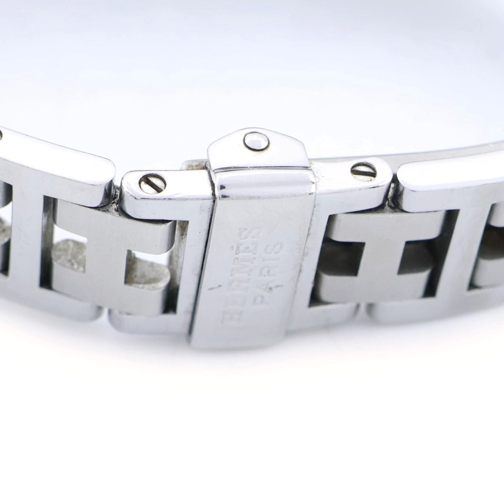 HERMES(エルメス) クリッパー 白文字盤 ステンレス クォーツ SS/QZ CL4.210 腕時計