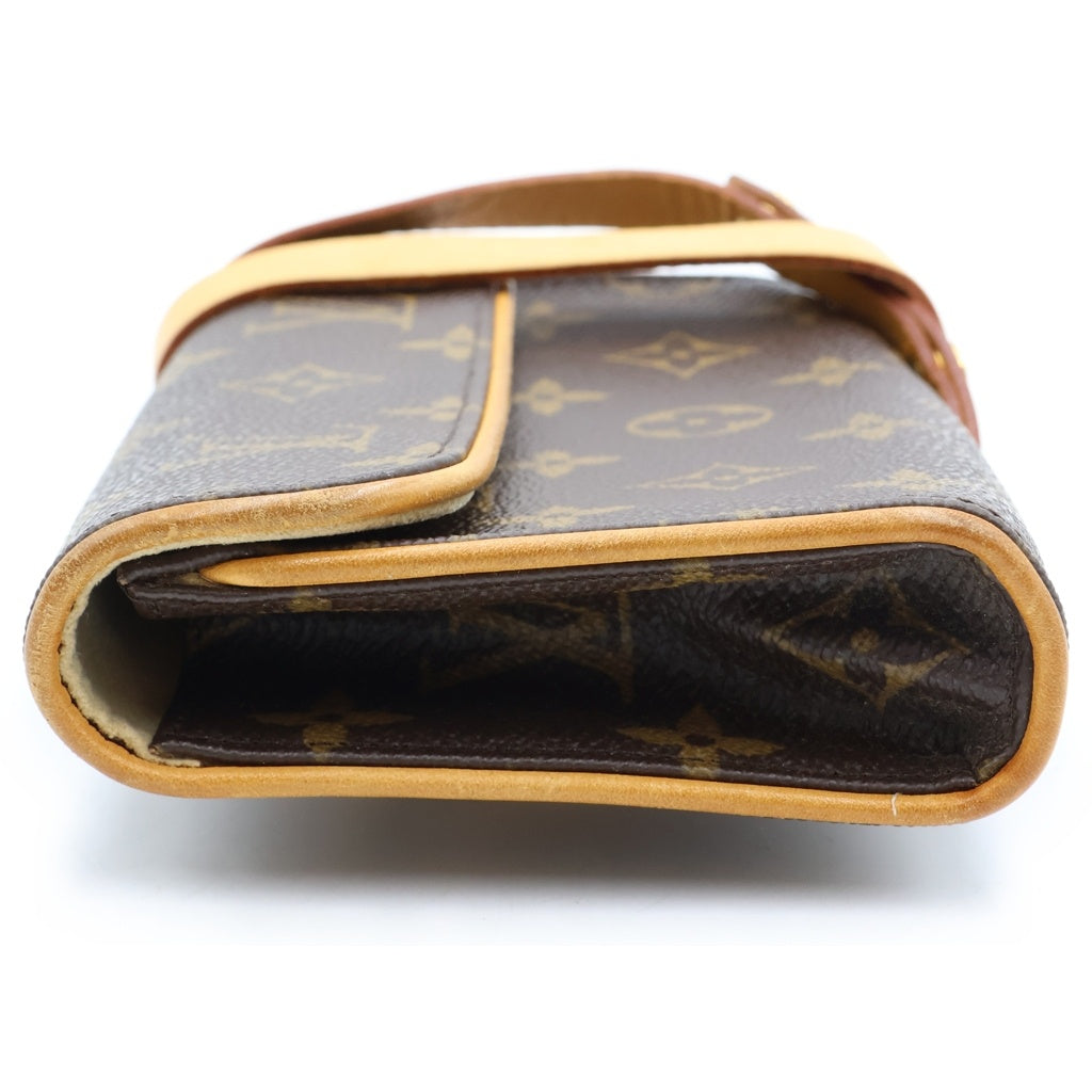LOUIS VUITTON(ルイヴィトン) モノグラム フロランティーヌ ショルダーバッグ ブラウン PVCレザー M51855 レディース