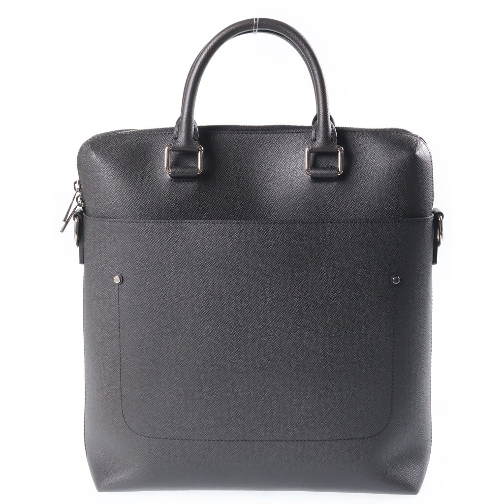 LOUIS VUITTON(ルイヴィトン) タイガ グリゴリ 2WAYハンドバッグ ショルダーバッグ ブラック レザー M30211 シルバー金具 レディース