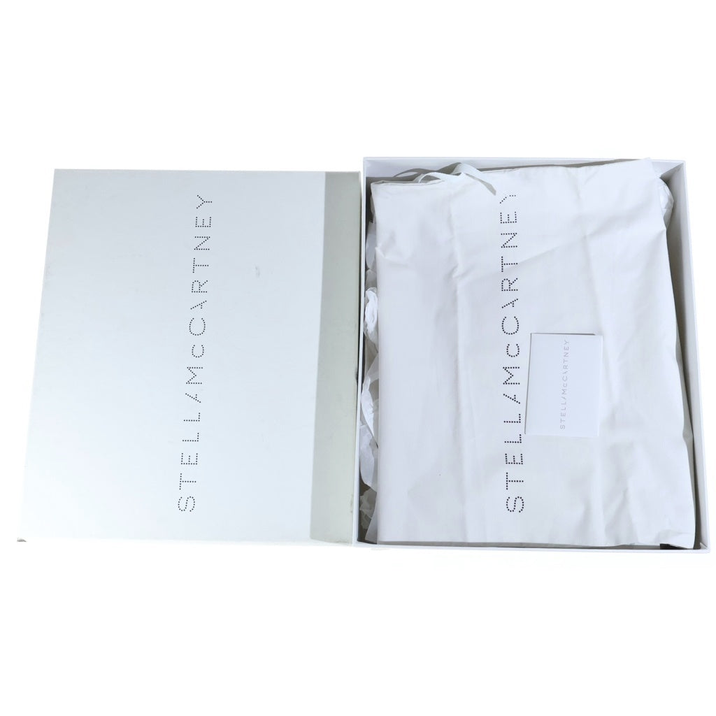 STELLA McCARTNEY(ステラマッカートニー) エリス スター チャンキーソール レザースニーカー シューズ ウッド ラバーソール ブラック レディース