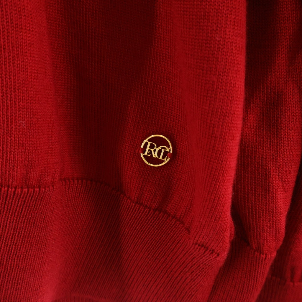 その他(ソノタ) RECTO(レクト) 23AW ウールドッキングニットカーディガン ノースリーブトップス 長袖カーディガン レッド RCWK23FKTP01C レディース